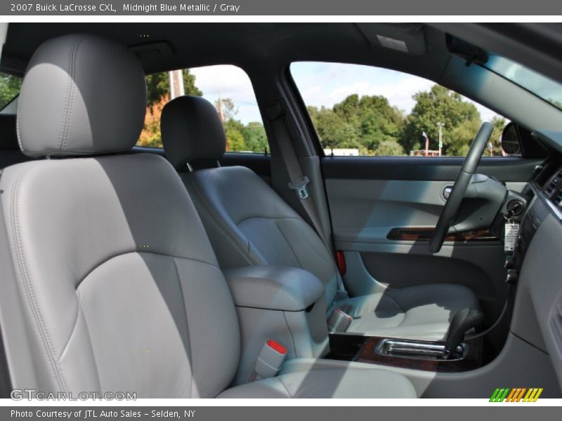 Midnight Blue Metallic / Gray 2007 Buick LaCrosse CXL