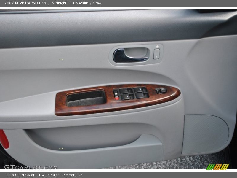 Midnight Blue Metallic / Gray 2007 Buick LaCrosse CXL