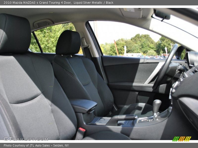 Liquid Silver Metallic / Black 2010 Mazda MAZDA3 s Grand Touring 4 Door