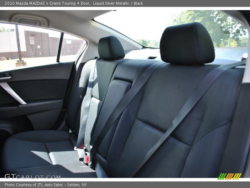 Liquid Silver Metallic / Black 2010 Mazda MAZDA3 s Grand Touring 4 Door