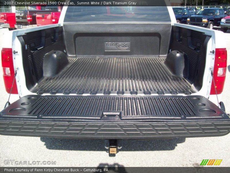 Summit White / Dark Titanium Gray 2007 Chevrolet Silverado 1500 Crew Cab