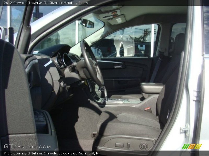Silver Ice Metallic / Ebony 2012 Chevrolet Traverse LT