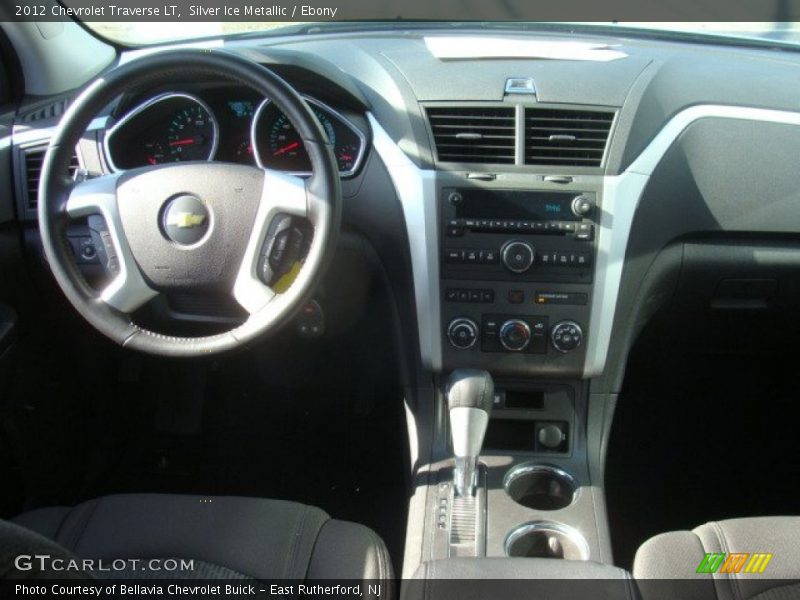 Silver Ice Metallic / Ebony 2012 Chevrolet Traverse LT