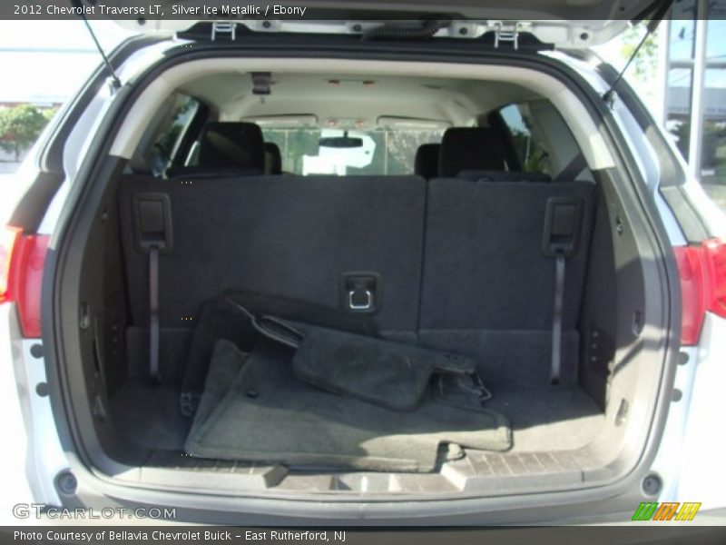 Silver Ice Metallic / Ebony 2012 Chevrolet Traverse LT