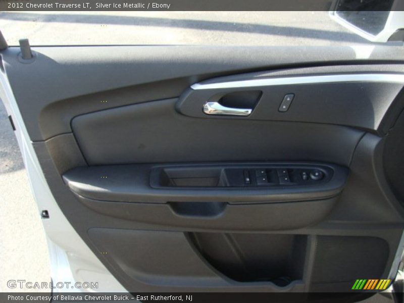 Silver Ice Metallic / Ebony 2012 Chevrolet Traverse LT