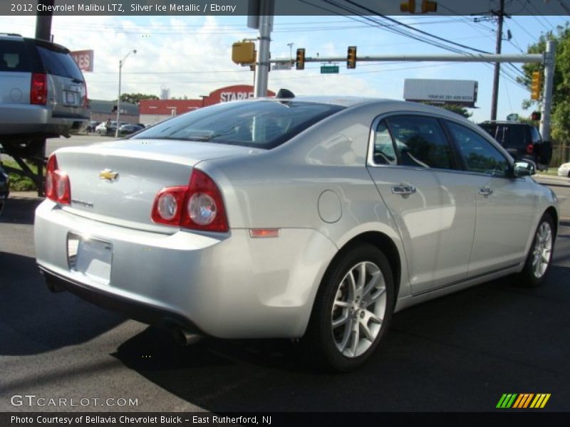 Silver Ice Metallic / Ebony 2012 Chevrolet Malibu LTZ