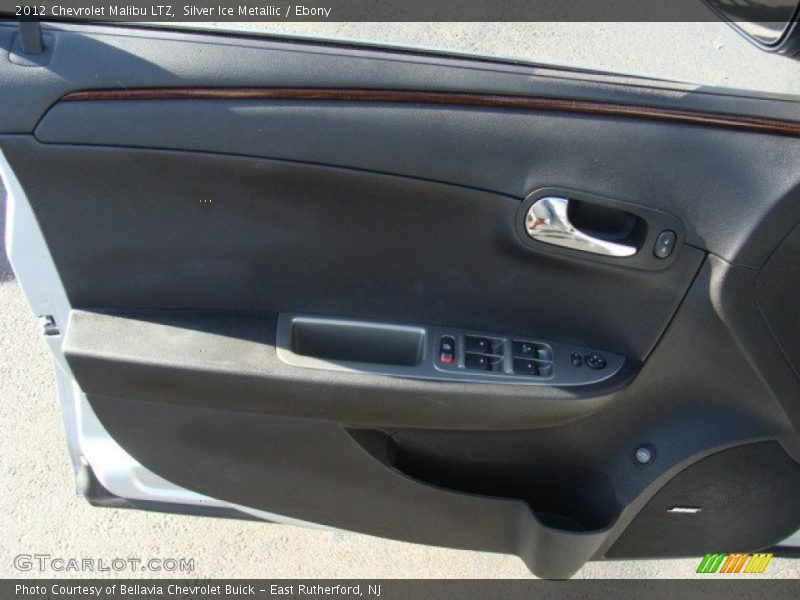 Silver Ice Metallic / Ebony 2012 Chevrolet Malibu LTZ