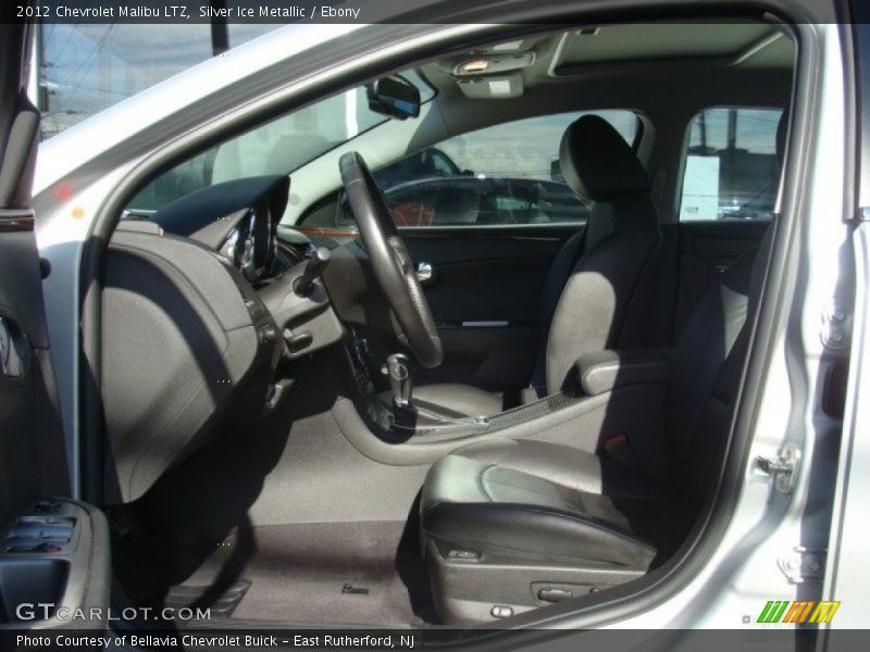 Silver Ice Metallic / Ebony 2012 Chevrolet Malibu LTZ