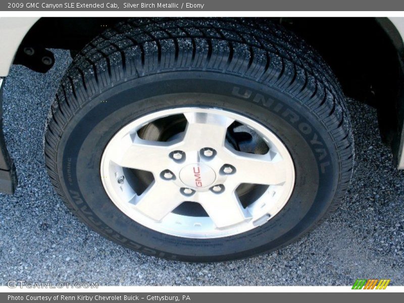  2009 Canyon SLE Extended Cab Wheel