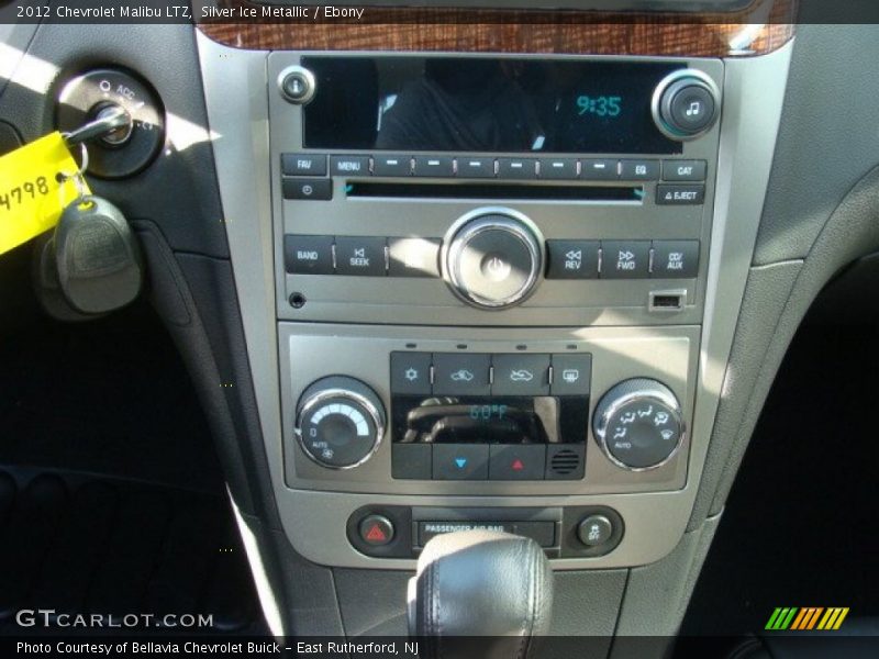 Silver Ice Metallic / Ebony 2012 Chevrolet Malibu LTZ