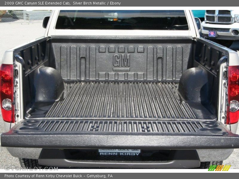 Silver Birch Metallic / Ebony 2009 GMC Canyon SLE Extended Cab