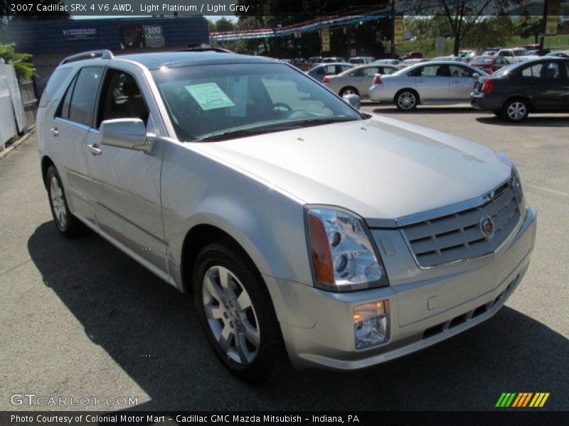 Light Platinum / Light Gray 2007 Cadillac SRX 4 V6 AWD