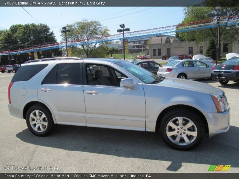 Light Platinum / Light Gray 2007 Cadillac SRX 4 V6 AWD