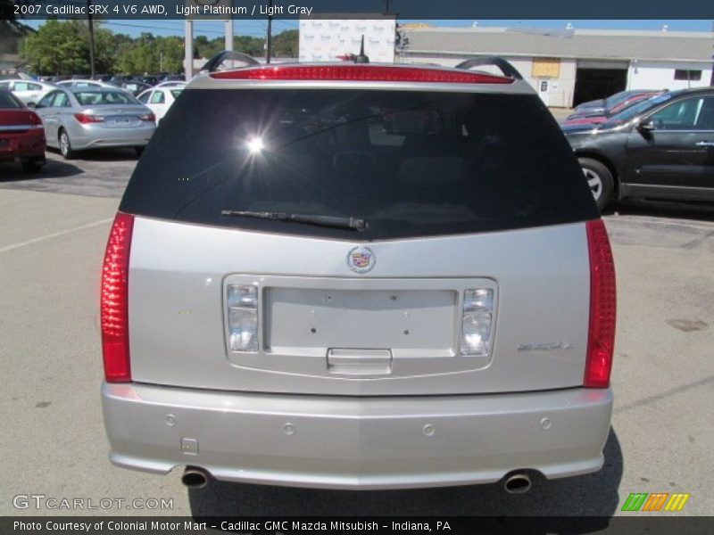 Light Platinum / Light Gray 2007 Cadillac SRX 4 V6 AWD