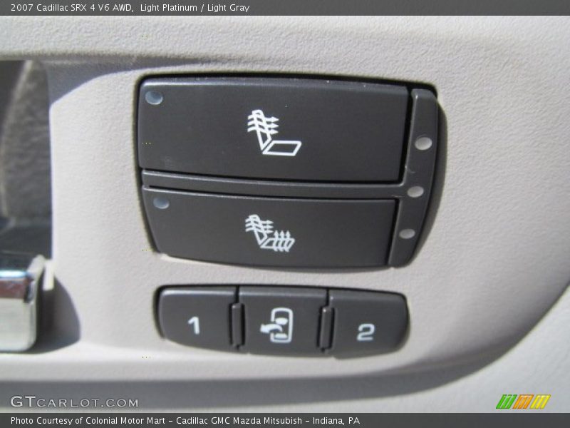 Light Platinum / Light Gray 2007 Cadillac SRX 4 V6 AWD