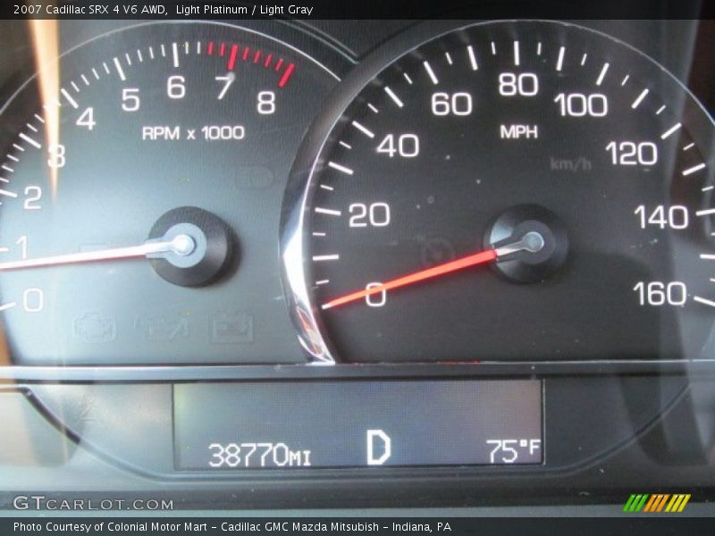 Light Platinum / Light Gray 2007 Cadillac SRX 4 V6 AWD