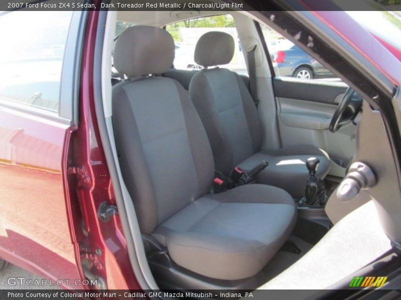 Dark Toreador Red Metallic / Charcoal/Light Flint 2007 Ford Focus ZX4 S Sedan