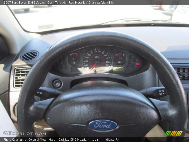 Dark Toreador Red Metallic / Charcoal/Light Flint 2007 Ford Focus ZX4 S Sedan