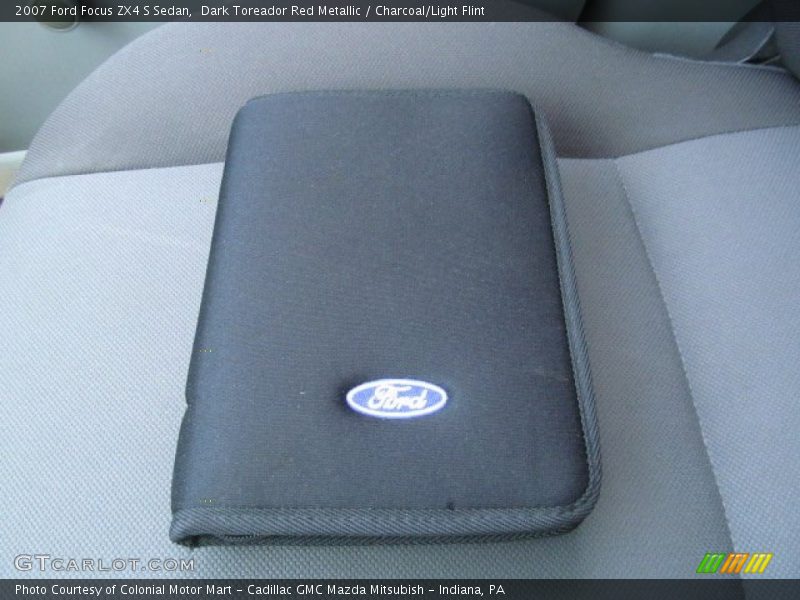 Dark Toreador Red Metallic / Charcoal/Light Flint 2007 Ford Focus ZX4 S Sedan