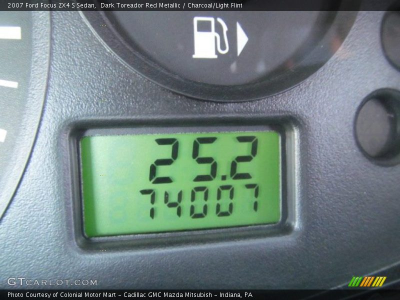 Dark Toreador Red Metallic / Charcoal/Light Flint 2007 Ford Focus ZX4 S Sedan