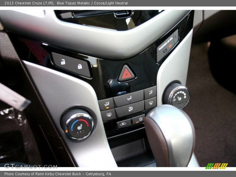 Controls of 2013 Cruze LT/RS