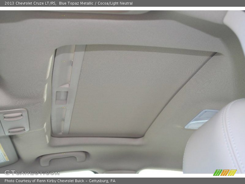 Sunroof of 2013 Cruze LT/RS