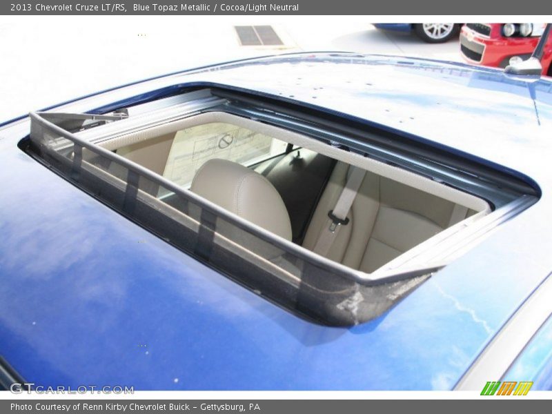 Sunroof of 2013 Cruze LT/RS