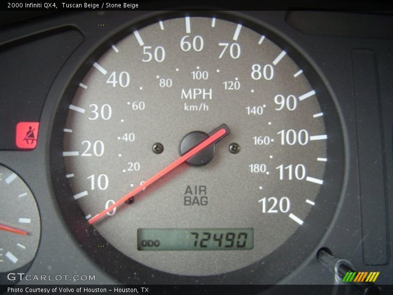 Tuscan Beige / Stone Beige 2000 Infiniti QX4
