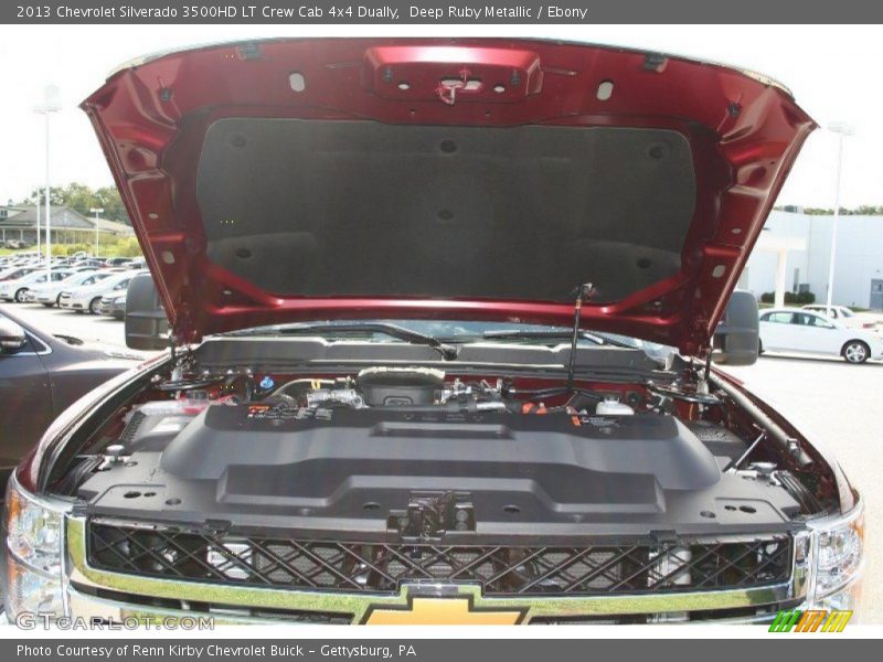 Deep Ruby Metallic / Ebony 2013 Chevrolet Silverado 3500HD LT Crew Cab 4x4 Dually