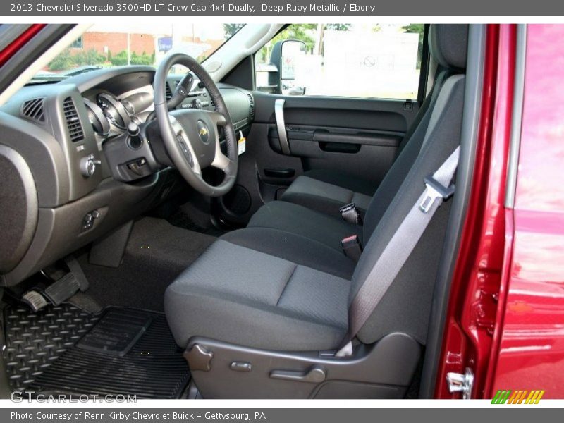Front Seat of 2013 Silverado 3500HD LT Crew Cab 4x4 Dually