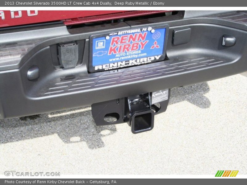 Deep Ruby Metallic / Ebony 2013 Chevrolet Silverado 3500HD LT Crew Cab 4x4 Dually