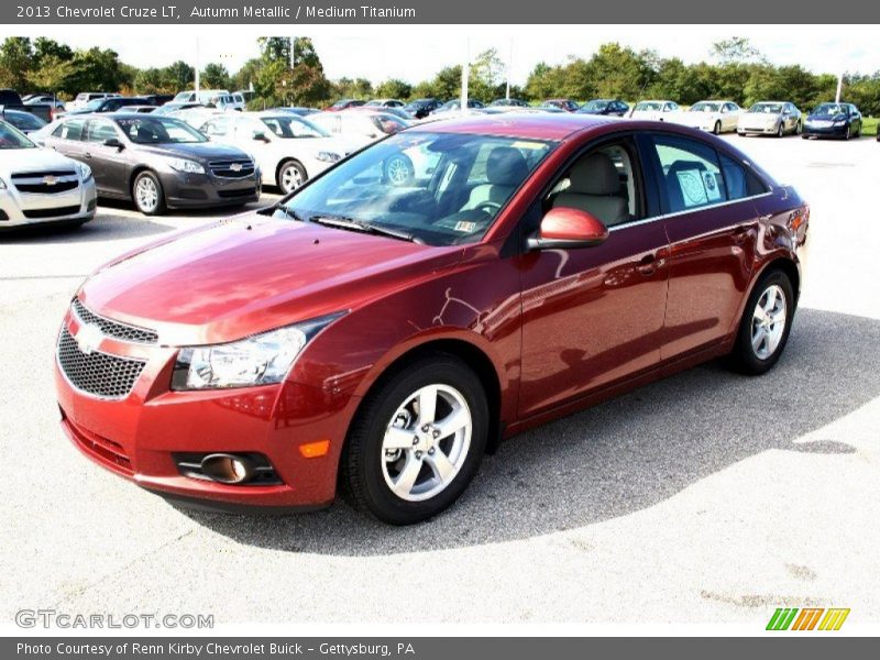 Autumn Metallic / Medium Titanium 2013 Chevrolet Cruze LT