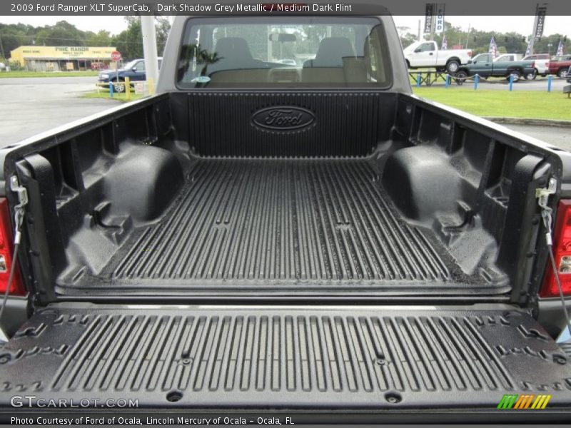 Dark Shadow Grey Metallic / Medium Dark Flint 2009 Ford Ranger XLT SuperCab