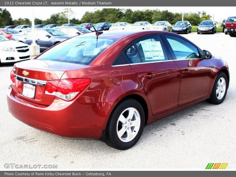 Autumn Metallic / Medium Titanium 2013 Chevrolet Cruze LT