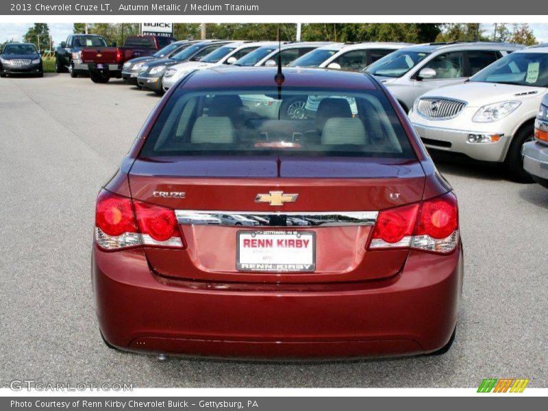 Autumn Metallic / Medium Titanium 2013 Chevrolet Cruze LT