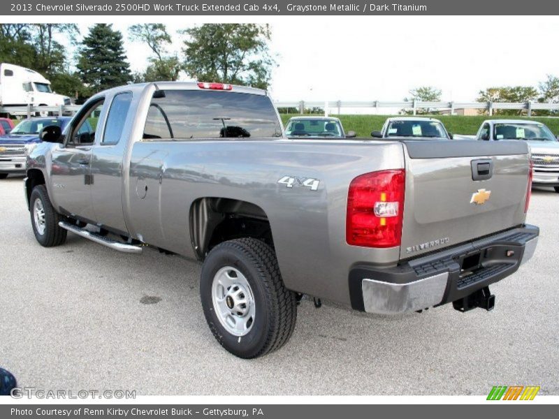  2013 Silverado 2500HD Work Truck Extended Cab 4x4 Graystone Metallic