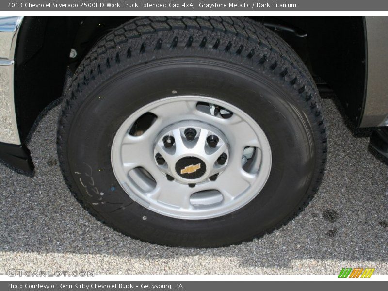  2013 Silverado 2500HD Work Truck Extended Cab 4x4 Wheel
