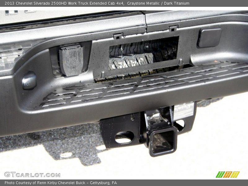 Graystone Metallic / Dark Titanium 2013 Chevrolet Silverado 2500HD Work Truck Extended Cab 4x4