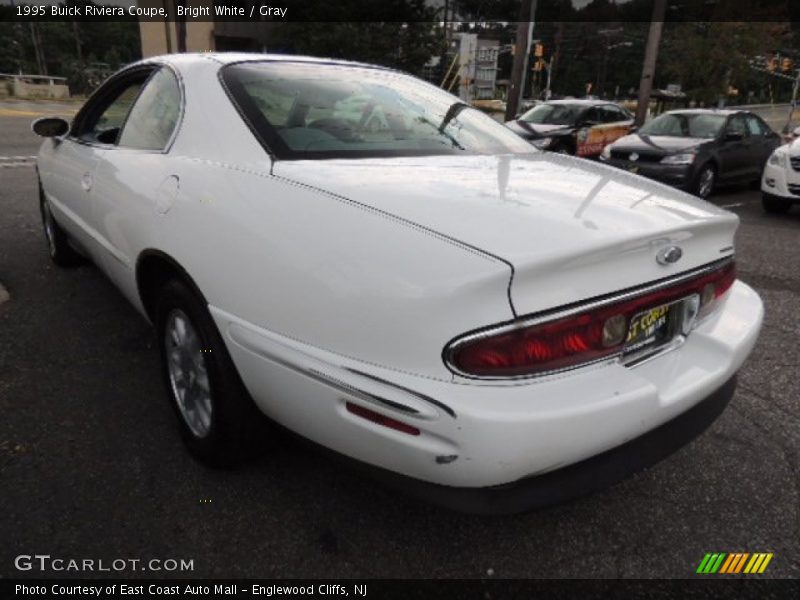 Bright White / Gray 1995 Buick Riviera Coupe