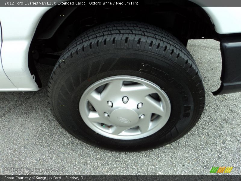 Oxford White / Medium Flint 2012 Ford E Series Van E250 Extended Cargo