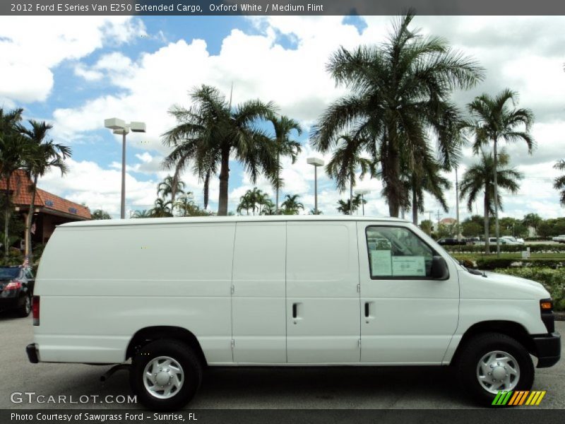  2012 E Series Van E250 Extended Cargo Oxford White