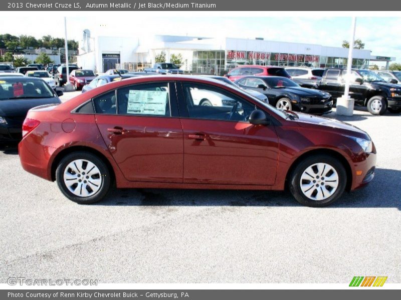 Autumn Metallic / Jet Black/Medium Titanium 2013 Chevrolet Cruze LS