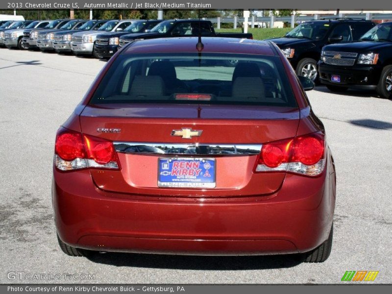 Autumn Metallic / Jet Black/Medium Titanium 2013 Chevrolet Cruze LS