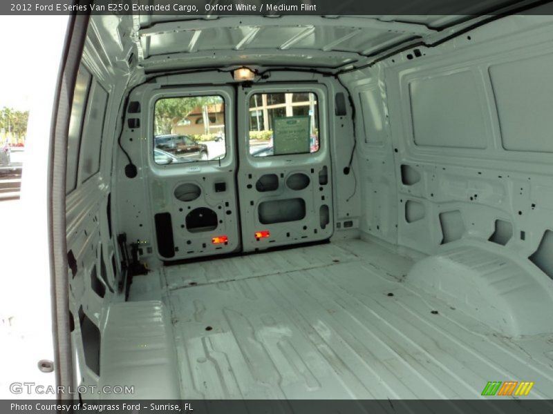  2012 E Series Van E250 Extended Cargo Medium Flint Interior