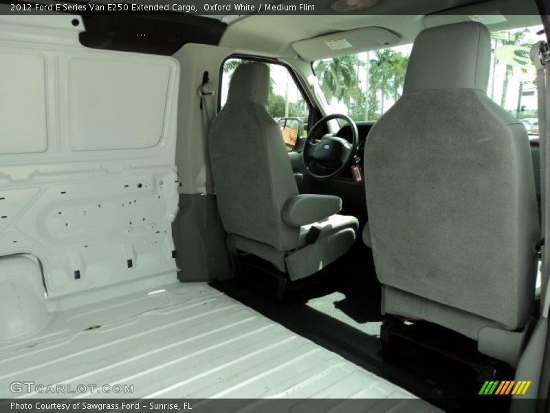  2012 E Series Van E250 Extended Cargo Medium Flint Interior