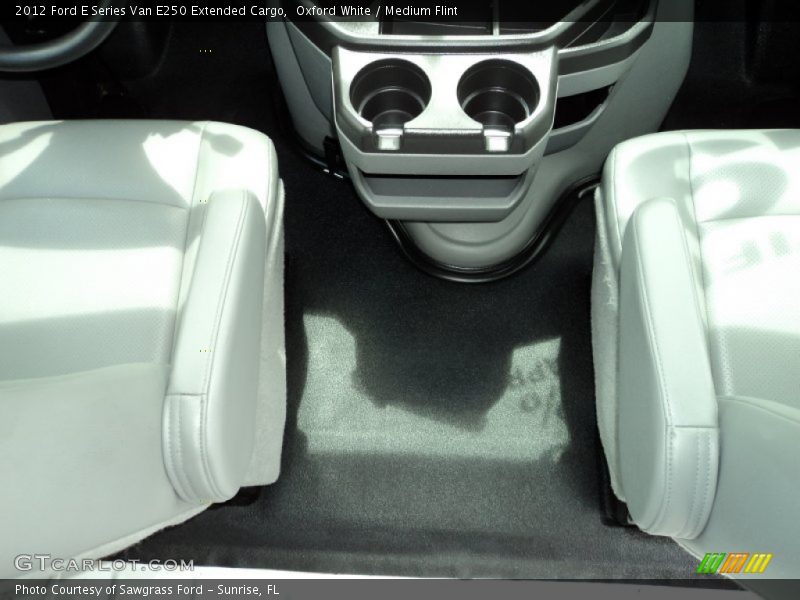 Oxford White / Medium Flint 2012 Ford E Series Van E250 Extended Cargo