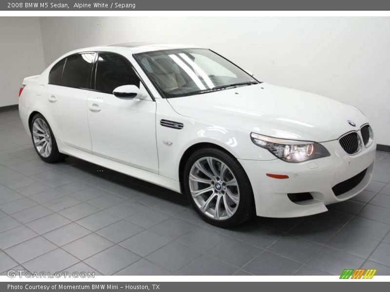  2008 M5 Sedan Alpine White