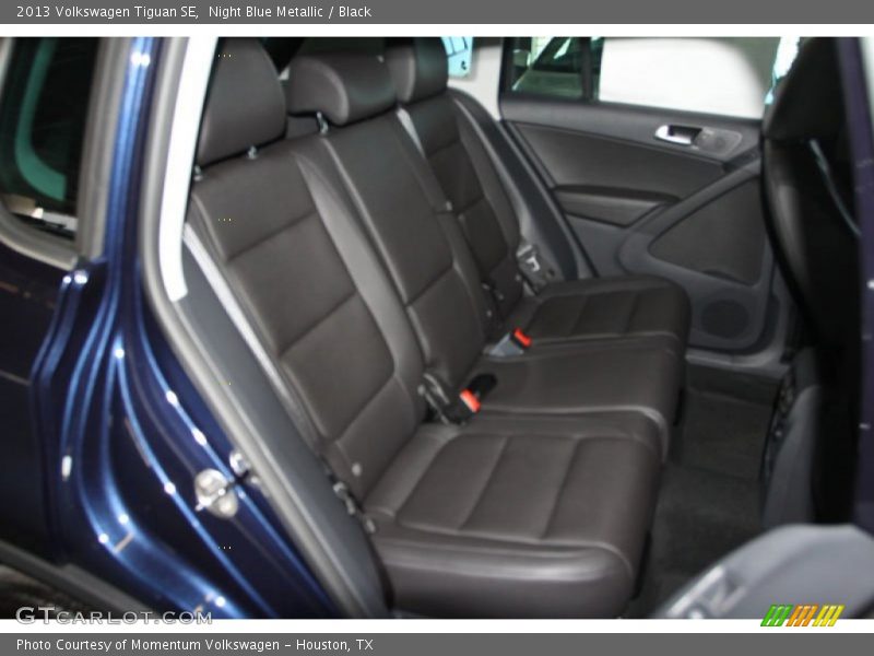 Night Blue Metallic / Black 2013 Volkswagen Tiguan SE