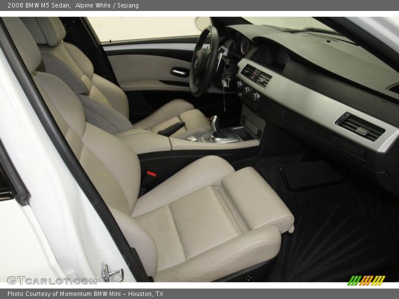 Alpine White / Sepang 2008 BMW M5 Sedan