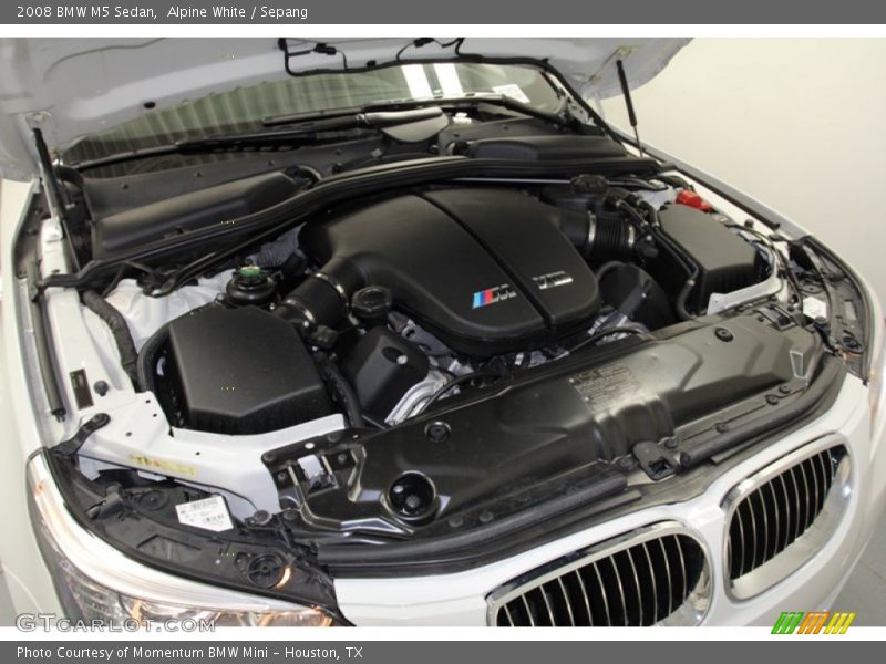  2008 M5 Sedan Engine - 5.0 Liter DOHC 40-Valve VVT V10
